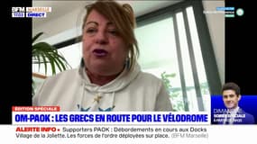 OM-PAOK: Catherine, supportrice, regrette les violences en amont du match