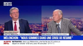 Jean-Luc Mélenchon: "Nous sommes dans une crise de régime, une crise économique, une crise morale et une crise internationale qui arrive"