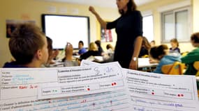 Au collège de Gémozac (Charente Maritime), des pastilles rouges et vertes remplacent les notes.