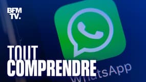 Logo de l'application de messagerie WhatsApp