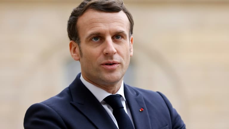 Emmanuel Macron le 4 février 2021, à l'Elysée. (Photo d'illustration)