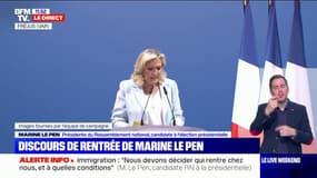 Pour Marine Le Pen, l'interdiction des "voitures diesel ou trop âgées" dans les grandes villes est "une infamie"