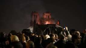 Notre-Dame de Paris en feu