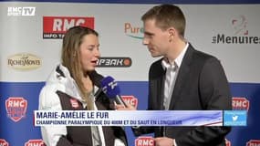 RMC Sport Games : Marie-Amélie Le Fur récompensée d'un Award d'honneur