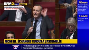 Députée qualifiée d'"antisémite notoire": Frédéric Falcon, député RN, ne "retire" pas ses propos contre l'élue LFI
