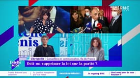 Christelle, auditrice RMC et élue en Ile-de-France : "En majorité, les femmes sont n°2 derrière un homme tête de liste." 