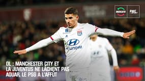 OL : Manchester City et la Juventus ne lâchent pas Aouar, le PSG à l'affût