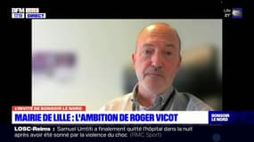 Mairie de Lille: l'ambition de Roger Vicot, candidat en 2026