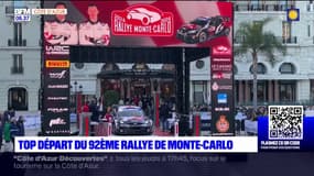 Monaco: top départ du 92e rallye Monte-Carlo