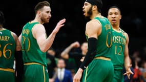 Jayson Tatum et Gordon Hayward - Boston 