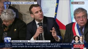Macron, en campagne ?