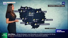 Météo Paris-Île-de-France: un ciel couvert avant quelques averses dans l'après-midi de vendredi