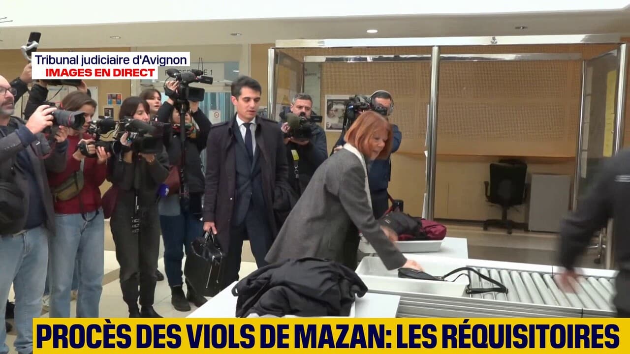 Viols de Mazan: Gisèle Pélicot arrive au tribunal pour le début des réquisitoires