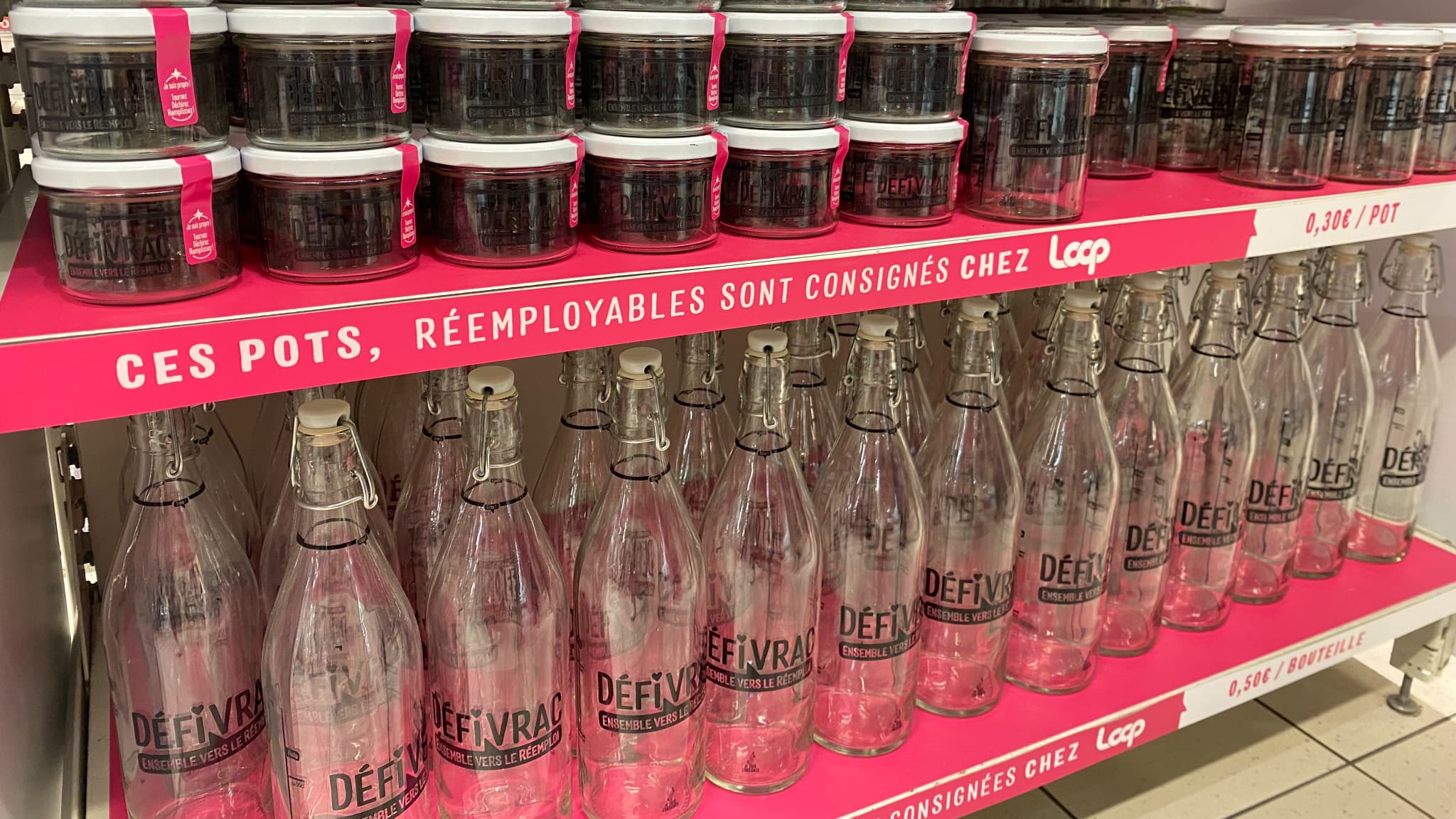 L'opération "DéfiVrac" vient d'être lancée, ce jeudi 26 juin, dans le Monoprix Porte de Châtillon.