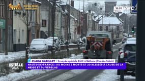 Hauts-de-France : au moins 2 morts et 20 blessés à cause de la neige et du verglas