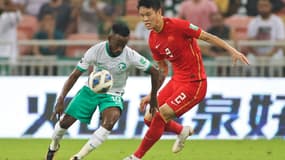 Fahad Al-Muwallad avec l'Arabie saoudite en octobre 2021
