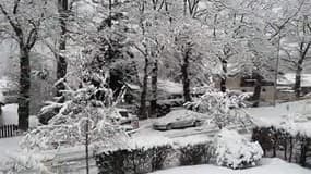 Réveil sous la neige à Seynod en Haute-Savoie. - Témoins BFMTV