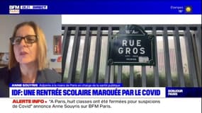 Paris: "Il faudrait plus d'enseignants pour plus de distanciation sociale", juge Anne Souyris