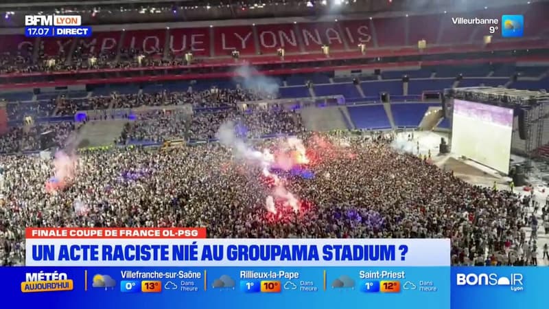 OL-PSG: un acte raciste nié au Groupama Stadium pour la finale de la Coupe de France?