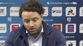 Montpellier 37-22 Biarritz : "Les mecs se sont levés pour Fede Aramburu", la fierté du président Aldigé