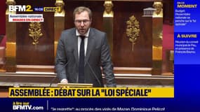 "Notre déficit est là, notre dette est là" : Antoine Armand présente la "loi spéciale" à l'Assemblée
