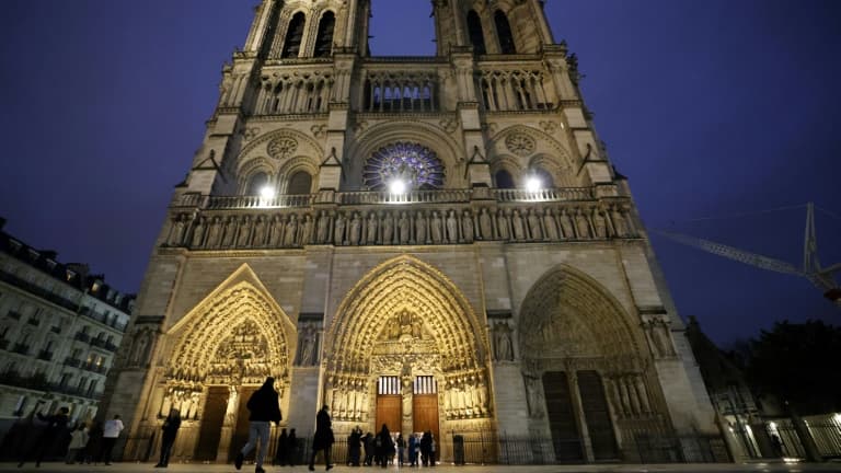 Notre-Dame de Paris, le jour de sa réouverture au public, le 8 décembre 2024
