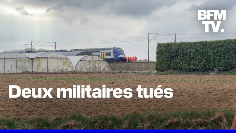 Ce que l'on sait de la mort de deux militaires après la collision entre un train et et un véhicule de l'armée