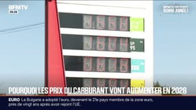 Les prix du carburant augmentent dès le mois de janvier