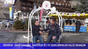 DECIDEUR : David Chabanal, directeur de l'office de tourisme Serre-Chevalier Vallée Briançon