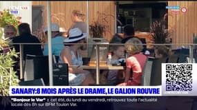 Sanary-sur-Mer: détruit dans l'effondrement d'un immeuble sur le port, le restaurant Le Galion rouvre ses portes