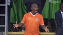 Didier Drogba en tribunes lors de Nigeria-Cote d'Ivoire, finale de la CAN 2024, le 11 février 2024