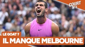 Tennis : Alcaraz le GOAT ? "Il manque Melbourne" relativise Salliot