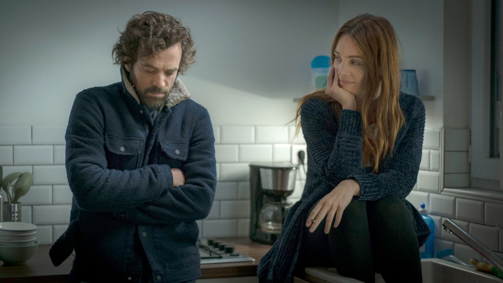 Romain Duris et Laetitia Dosch dans Nos batailles Romain Duris et Laetitia Dosch dans Nos batailles