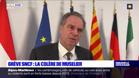 Grève SNCF: Renaud Muselier regrette que les usagers soient pris "en otage la veille des vacances"
