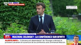 Emmanuel Macron: "L'Ukraine peut compter sur nous"