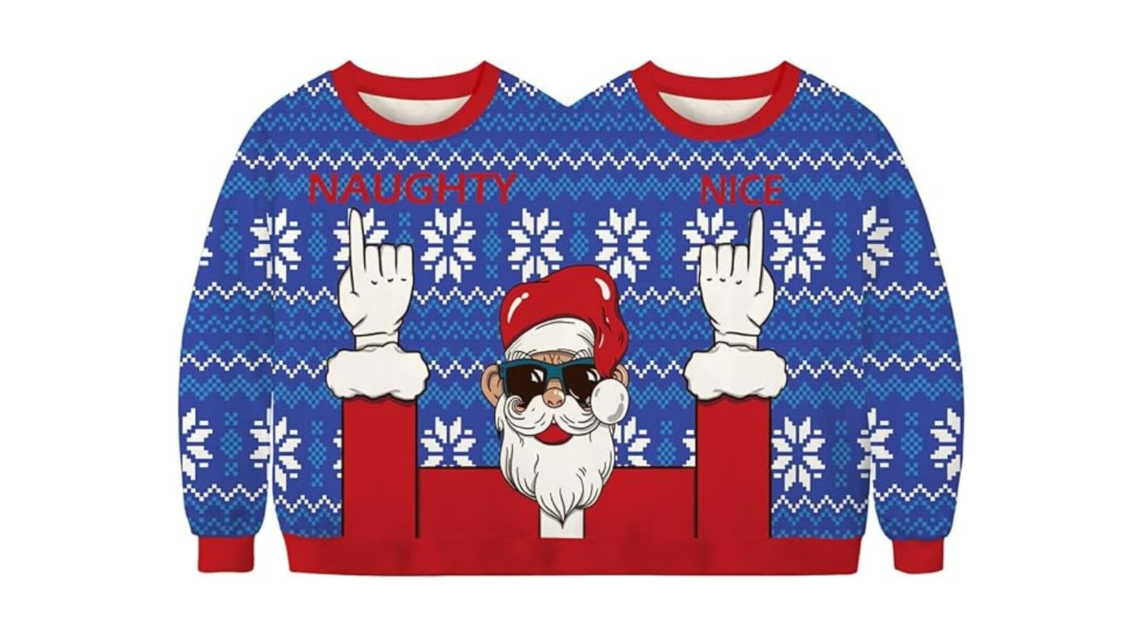 Pull de Noël pour deux