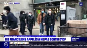 Covid-19: les Franciliens appelés à ne pas sortir de la région ce week-end