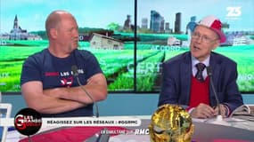Un plateau des GG tricolore et un Jacques Maillot méconnaissable !