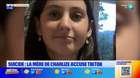 Nice: la maman de Charlize accuse Tiktok d'être responsable du suicide de sa fille