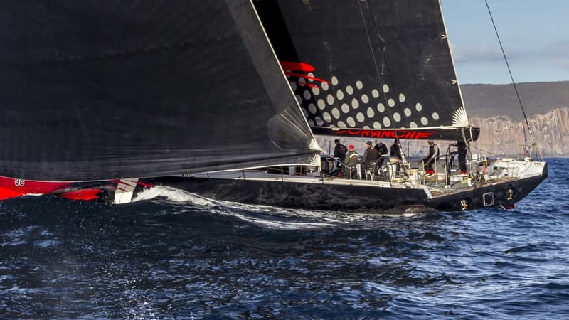 Comanche, vainqueur de la 71e Sydney-Hobart