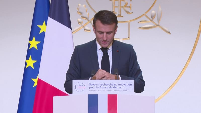Emmanuel Macron annonce la création d'un conseil présidentiel de la science