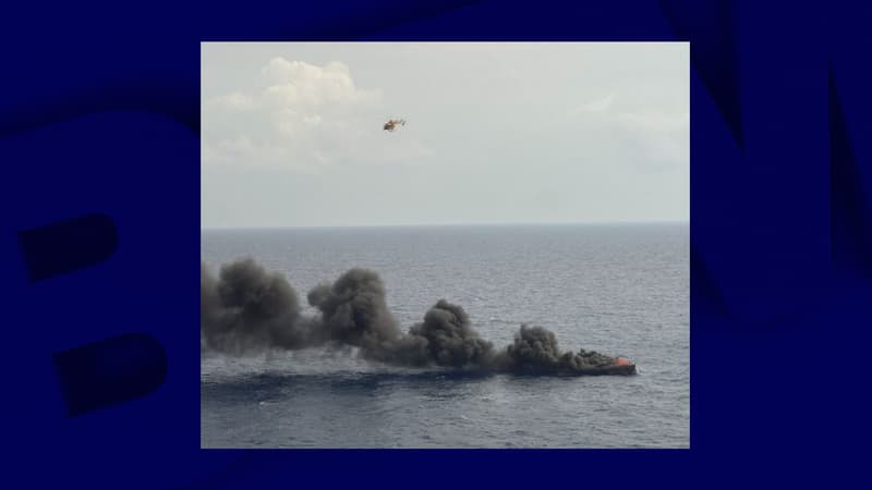 Cap Corse: les passagers d'un bateau de plaisance en feu sauvés par un ferry