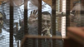 L'ancien président egyptien Hosni Moubarak 