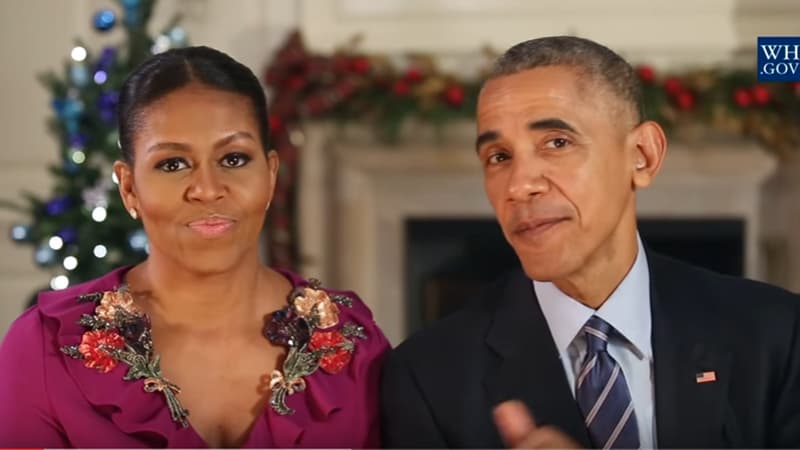 Michelle et Barack Obama.