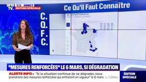 Covid-19: 20 départements placés sous "surveillance renforcée"