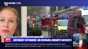 Immeuble effondré à Lille: les recherches se poursuivent pour retrouver le médecin porté disparu