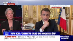 Macron : "La Russie a mondialisé le conflit" - 20/02