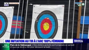 Nice: une initiation 100% féminine au tir à l'arc