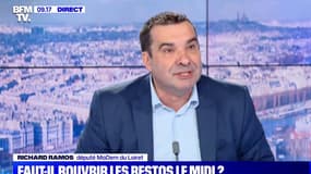 Le député Modem Richard Ramos