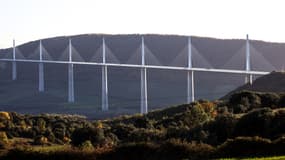 Le viaduc de Millau (illustration)